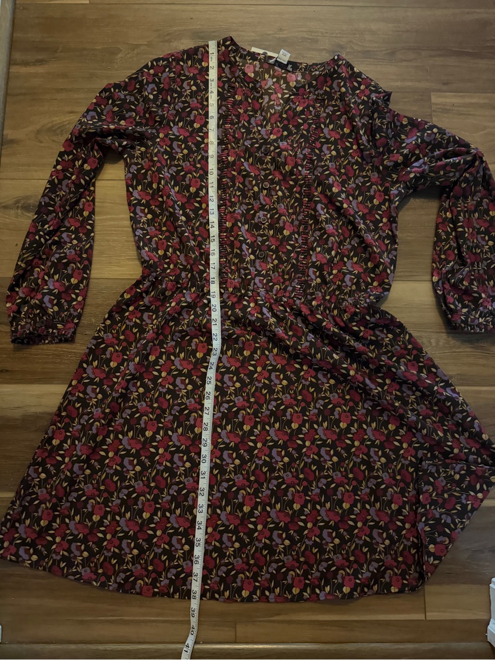 G H Bass & Co floral dress size large - Picture 8 of 8